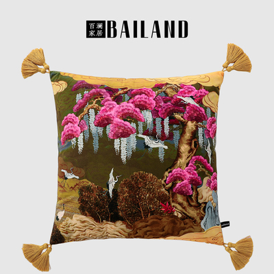 百澜家居抱枕靠垫腰枕PP棉