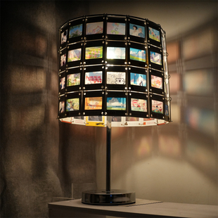 ins风氛围灯定制台灯情侣创意幻灯片反转胶片灯送情侣男朋友礼物