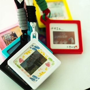 多巴胺保护壳应援反转胶片照片钥匙扣塑料壳小相框挂件挂饰定制