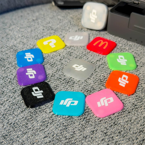 micmini2通用替换多色迷你无线降噪夹领式麦克风直播一拖二多巴胺