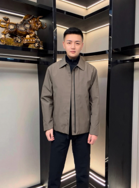 商小鸟春季男士翻领户外防风防水简约商务休闲夹克外套春秋1218