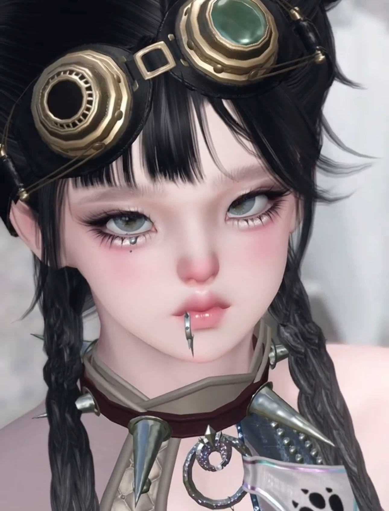 猫尾入侵 杀死春天 逆水寒手游捏脸全职业女通用 原版