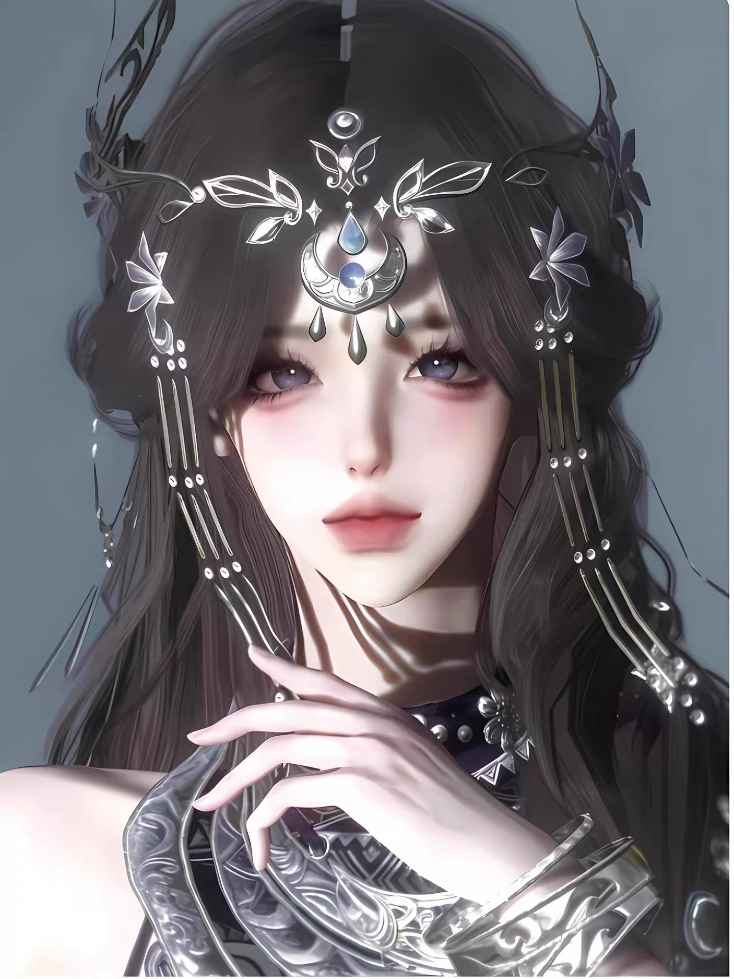 风信子 口吃猫 逆水寒手游捏脸女通用