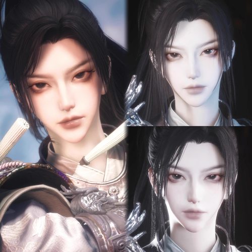 发2 渝白 柏岚仁申 燕云十六声捏脸女 端游手游通用