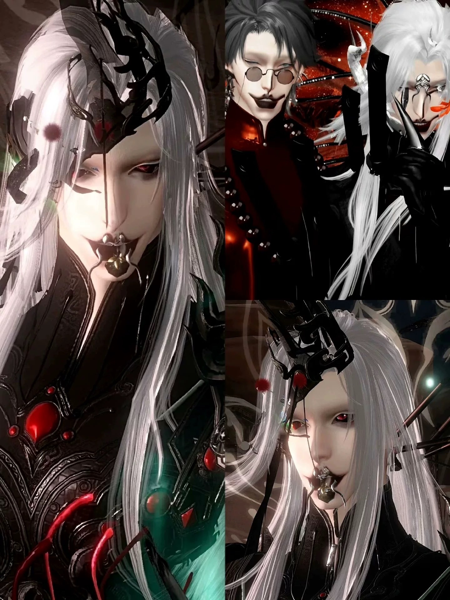 2款 两仪悲 井御莲 逆水寒手游捏脸男通用