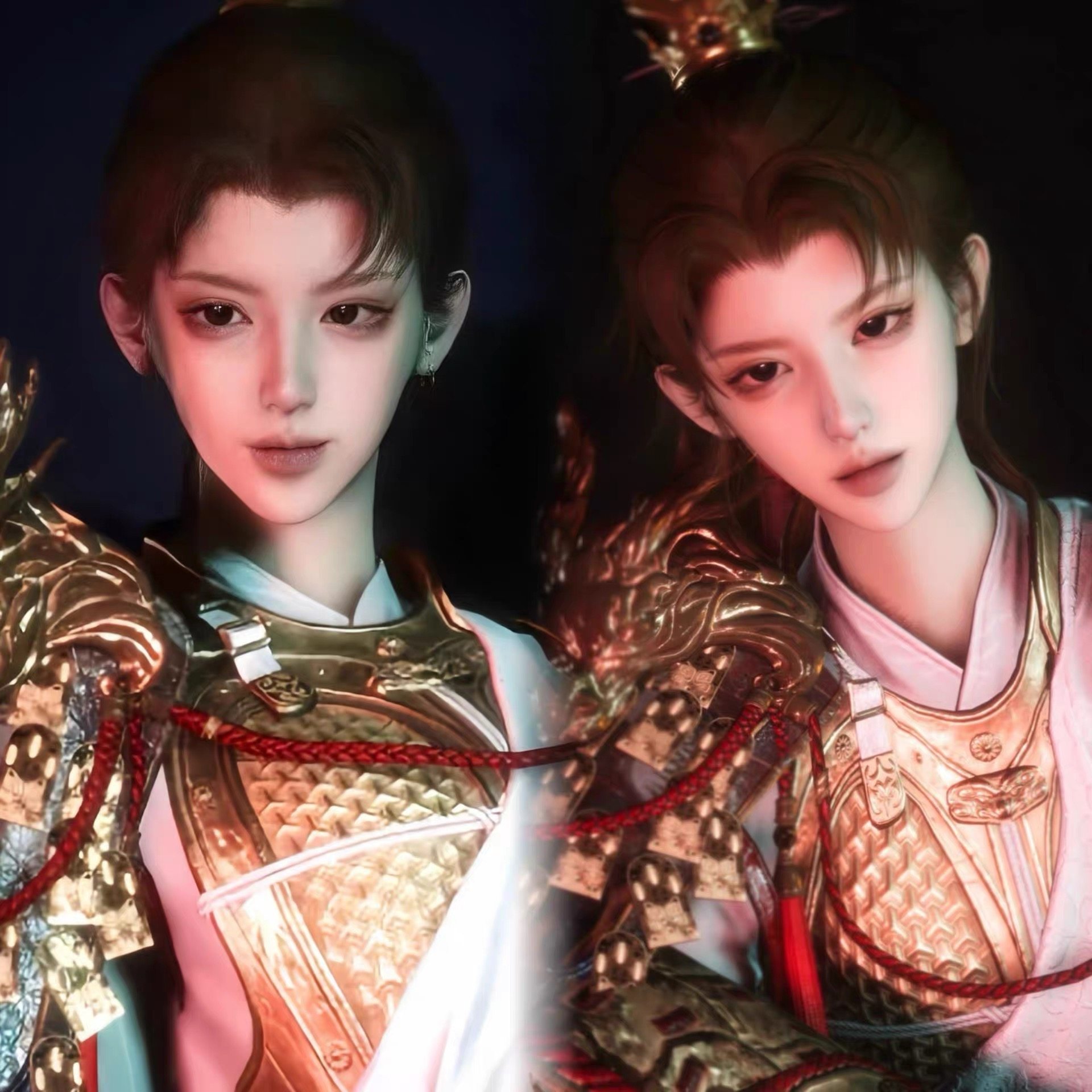 萧策安 以少年意 小花生捏脸日记 燕云十六声捏脸女 端游手游通用