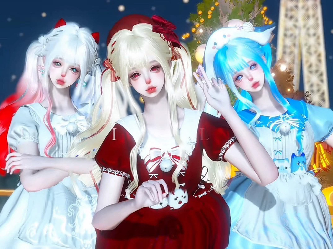 小苹果 三妆 早呀李李 李李呀 逆水寒手游捏脸女通用 原版