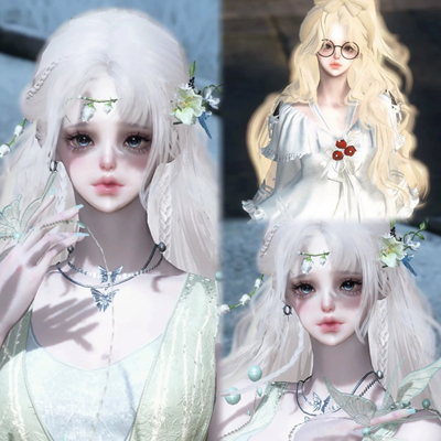 发2 温流 关宝屁事 逆水寒手游捏脸女通用 原版