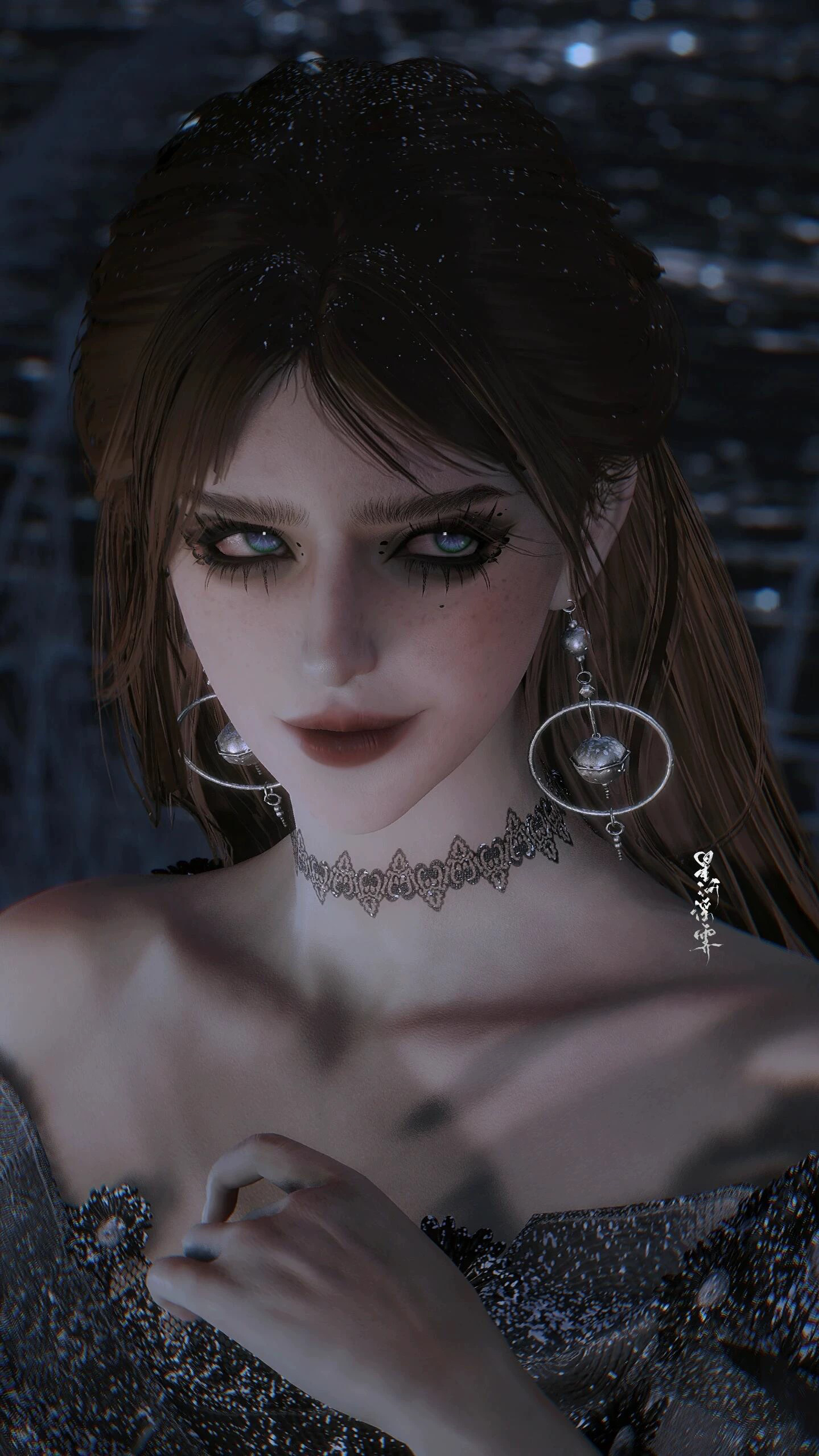 星河浮霁 塞勒 从西边来了位坏女人 燕云十六声端游手游女捏脸