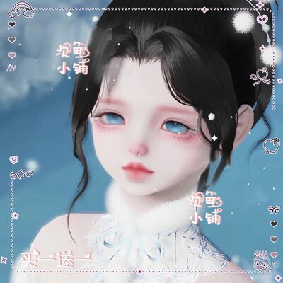 小雪 | 天涯明月刀手游少女捏脸数据可爱萝莉