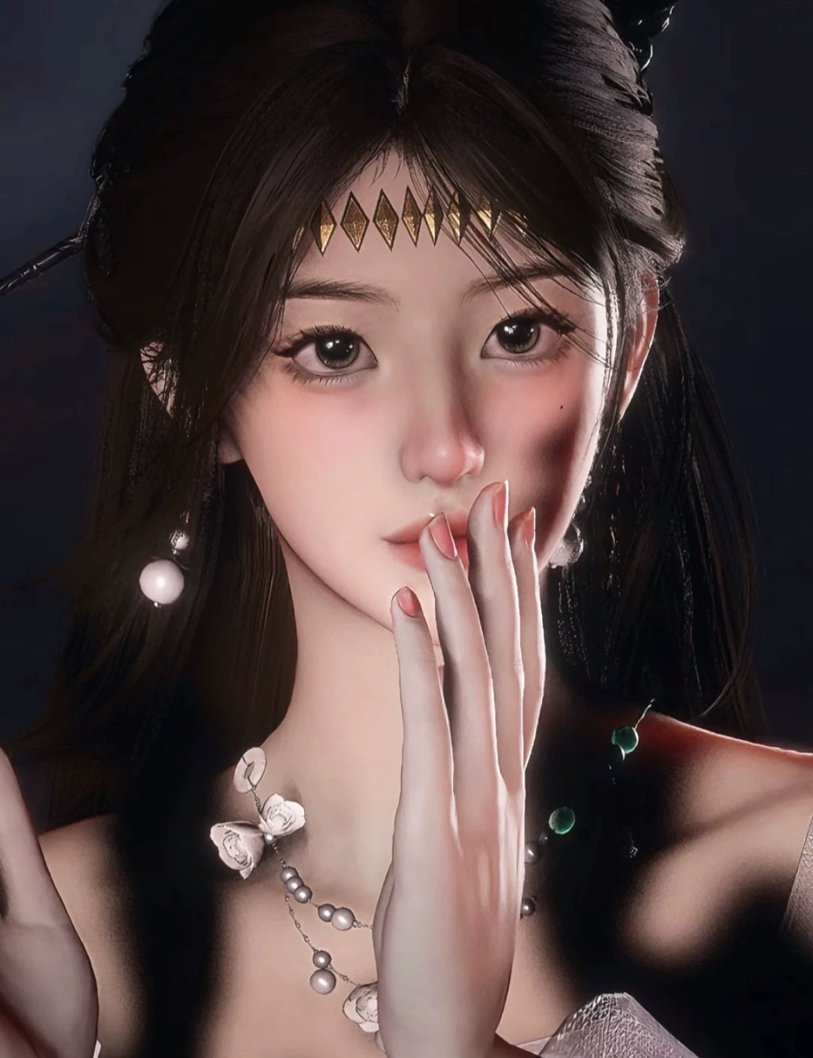 珍珠 野猪大王 燕云十六声端游手游通用女捏脸 全门派通用