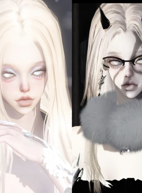 灰饲灵 Elara 逆水寒手游捏脸女通用 原版