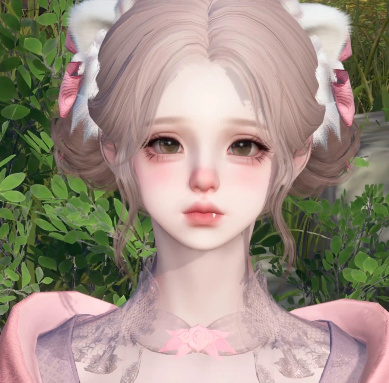 发2 奇妙喵 渔粉粉 小个子可爱 逆水寒手游捏脸全职业女通用 原版