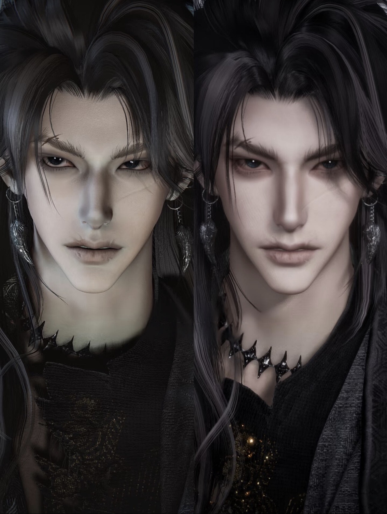 万仞 3款 臭脸狗 狗好 燕云十六声PC端手游通用男捏脸 草狗仙人