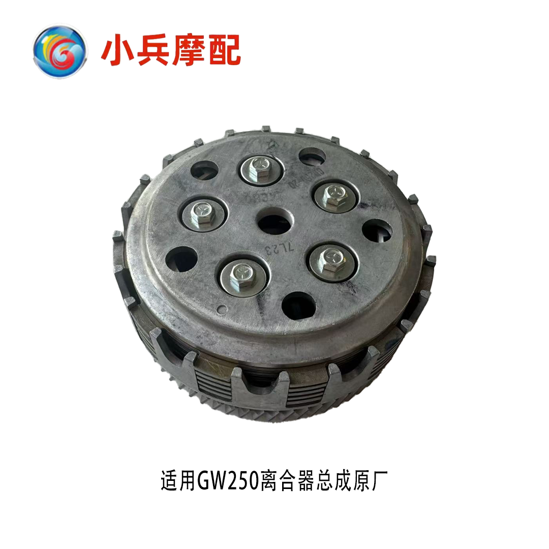 适用铃木骊驰GW250S离合器总成大小古大小鼓摩擦片