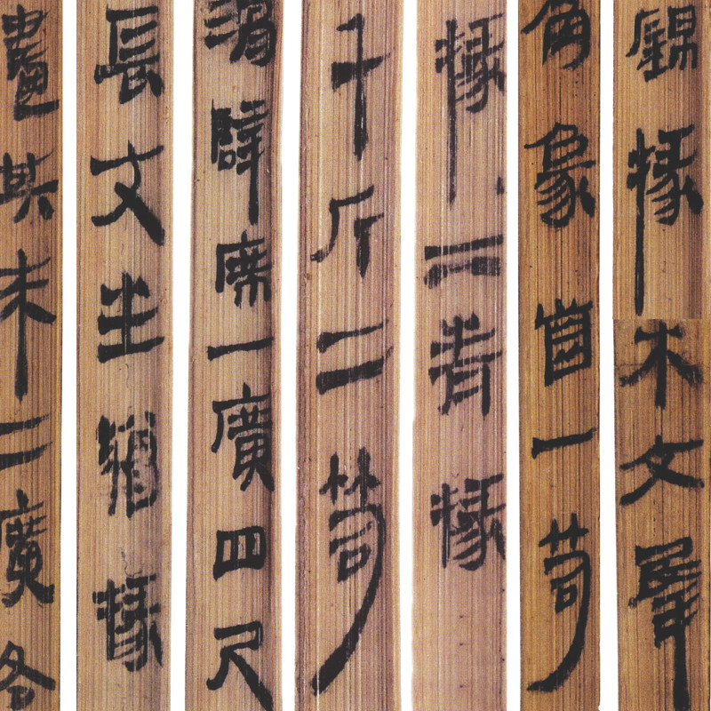 汉马王堆汉墓竹简复古书