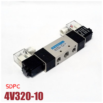 SDPC 4V320-10 0.15~0.8MPa 盛Q达电磁换向阀 双电控电磁阀 新品