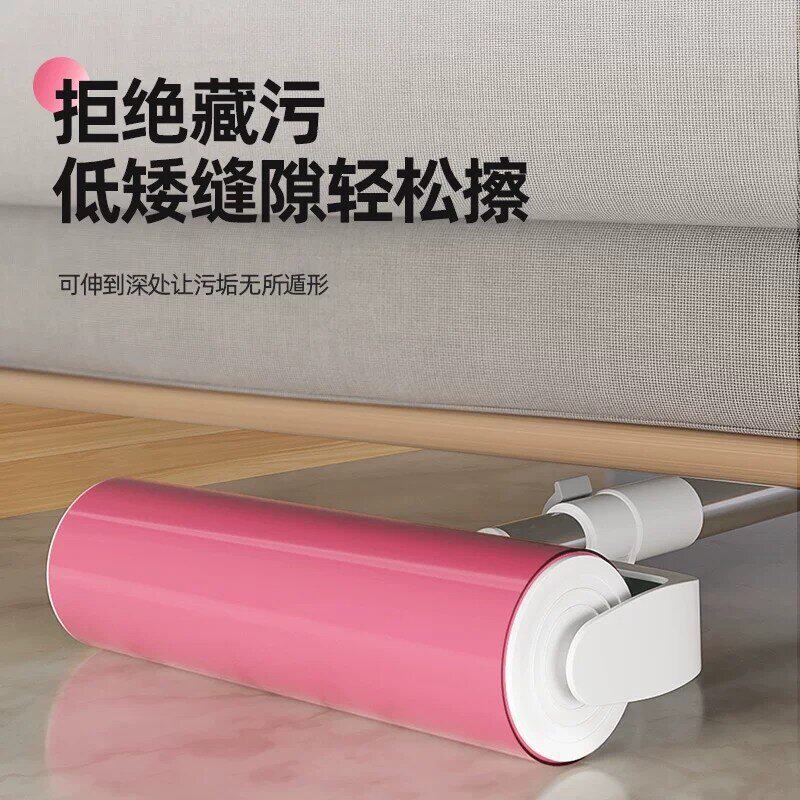粘毛器滚筒长杆可水洗强力沾毛神器家用大号长柄床上头发清理滚刷