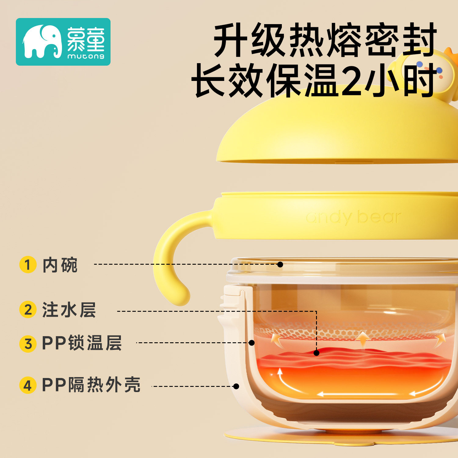 PPSU宝宝辅食碗儿童餐具