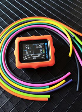 PERDIX 硅胶保护套弹力绳彩色50CM潜水电脑表配件