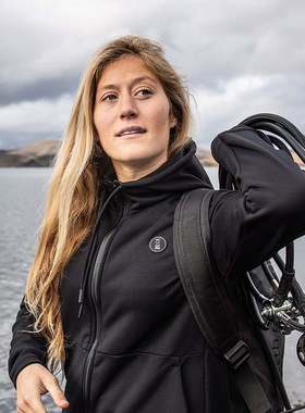 fourth element 第四元素秋冬装棉衣保暖抓绒 帽衫加厚潜水员外套