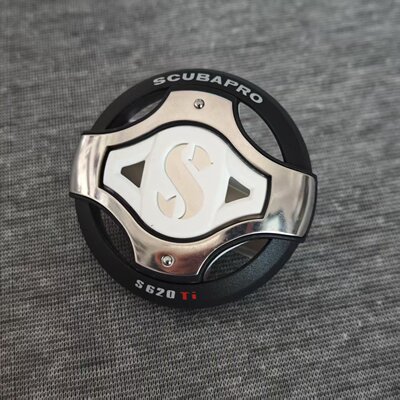 SCUBAPRO 二级头S620Ti 前盖替换彩盖DIY配件 COVER 排水软胶按钮