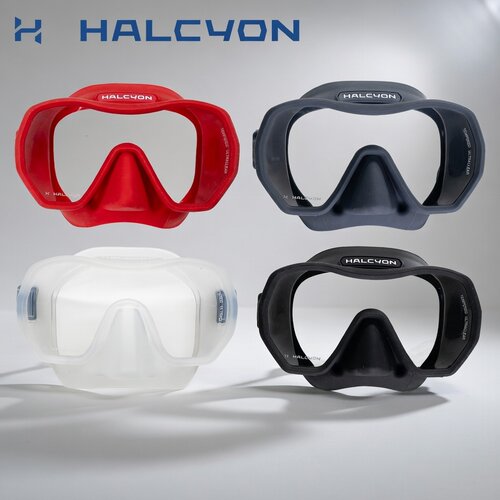 Halcyon 新款Omnis 专业潜水面镜 面镜带 舒适个性 可靠 尺寸可选