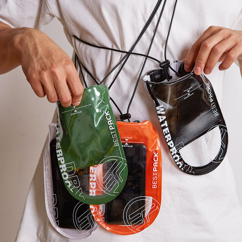 Bestpack触屏防水挂脖腕套手机袋