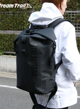 Stream Trail Kozu 双肩户外运动防水背包 黑色 23L浮潜装备收纳