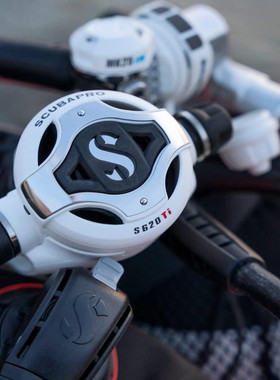 Scubapro MK25 EVO/S620 Ti新款白色钛合金呼吸调节器备用R105