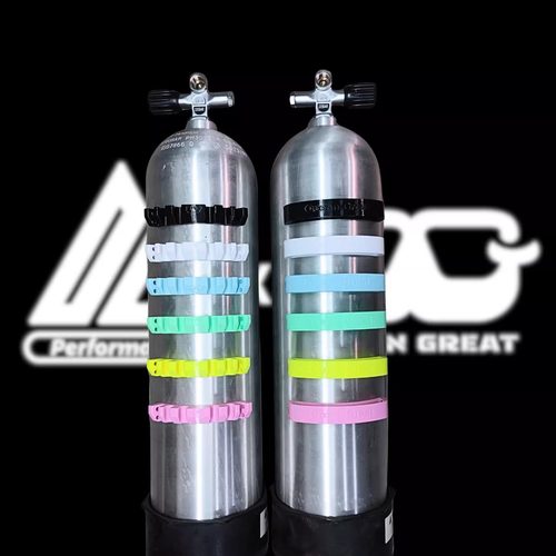 OceanGreat OHT水肺潜水侧挂双瓶管线收纳组快拆安装松紧弹力绳OG