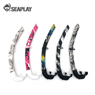 SEAPLAY花姑娘硅胶可折叠湿式呼吸管轻巧便携浮潜自由潜水呼吸管