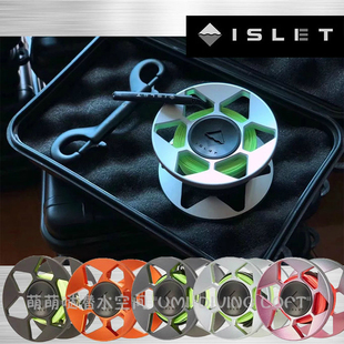 Islet Phantom 魅影2.0 Atom21米线轮潜水线轴 航空铝合金线轮