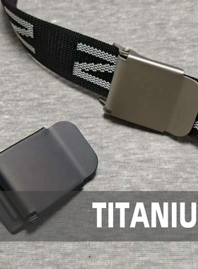 HOTDIVE 潜水背飞BC侧挂配件 钛合金配重带卡扣 浮力背心腰带扣