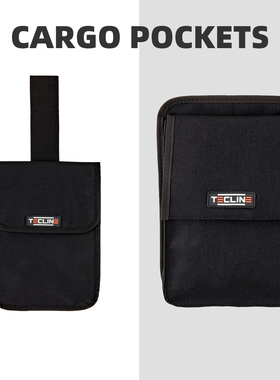 波兰Tecline 潜水绑带腿包 CARGO Pocket  魔术贴及粘合干衣口袋