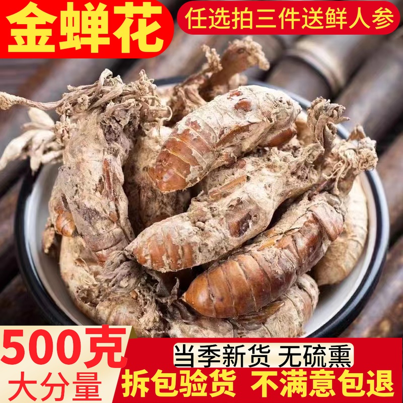 金蝉花500g克包邮精选