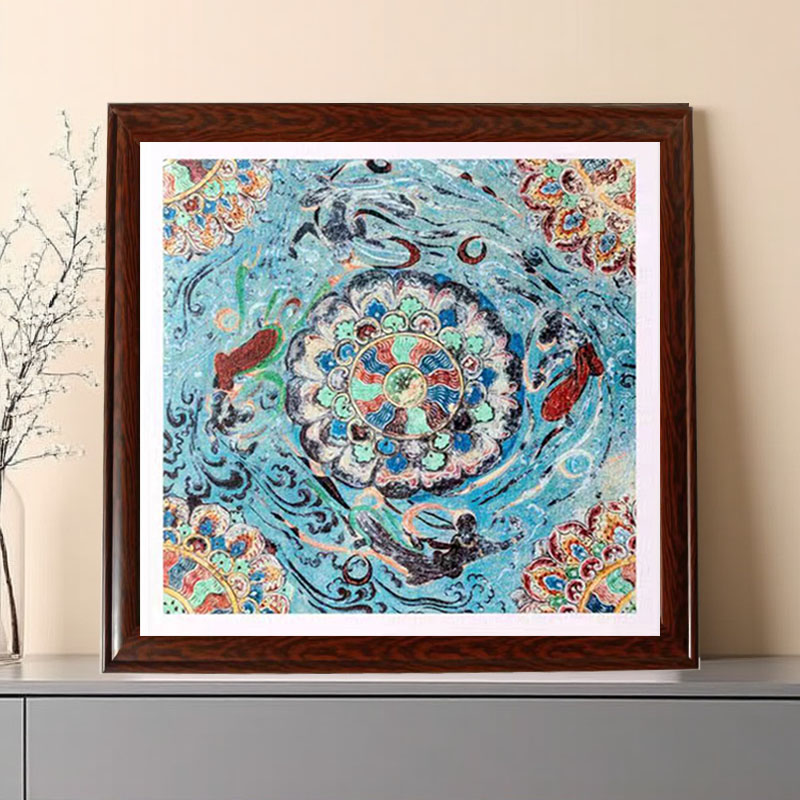 敦煌研究院壁画系列拼图配套框