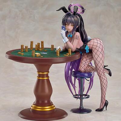 【正品】GSAS 蔚蓝档案 角楯花凛（兔女郎）Game Playing 手办