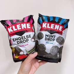 现货荷兰KLENE甘草糖钱币甘草糖大料糖混合甜味进口八角糖润喉糖