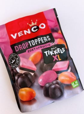 荷兰进口甘草糖Venco英式混合甘草糖水果钱币甜drop大料糖八角糖