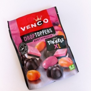 荷兰进口甘草糖Venco英式 混合甘草糖水果钱币甜drop大料糖八角糖