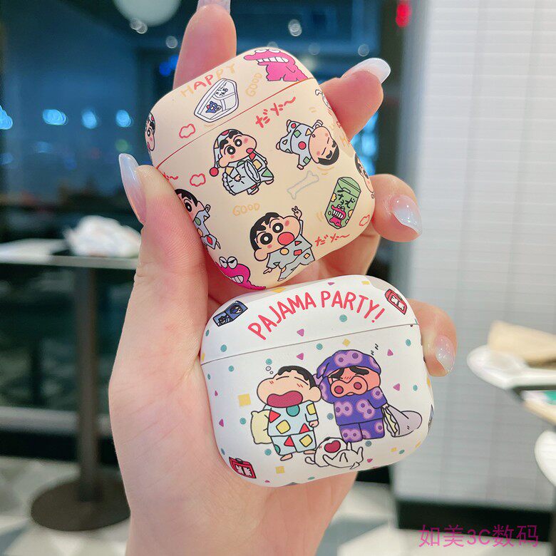 日系可爱卡通蜡笔小新耳机套