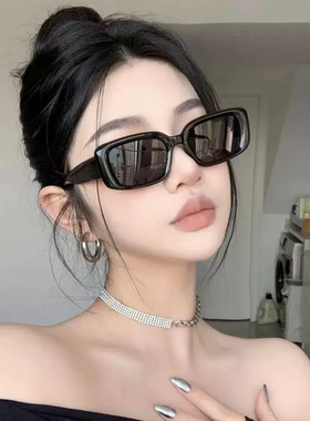 2025时尚欧美风复古百搭墨镜女高冷个性网红款防紫外线遮阳街拍男