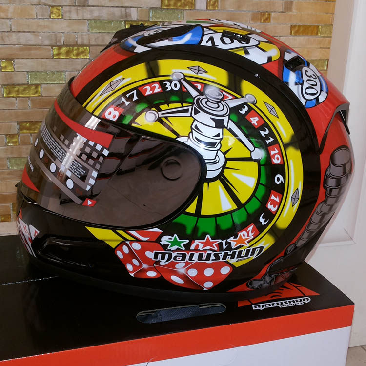 Motorcycle Helmets Full helmet MALUSHUN Helmet Paokuisaikui Off road helmet pokerin the Motorcycle/Equipment/Fitting , Motorcyclist equipment , Motorcycle Helmets  category - from Buy2taobao.com to provide professional Taobao agent buy service