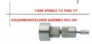 美国Brookfield粘度计转子SST/T-A/T-B/T-C/T-F博勒飞T-BAR转子