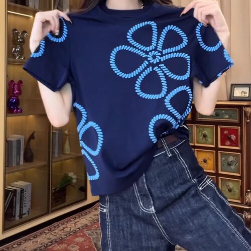 奥特莱斯~清仓外贸剪标捡漏设计感潮ins女装短袖t恤夏季薄款透气