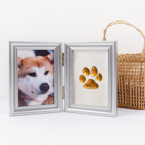 宠物爪印diy狗狗脚印纪念品相框