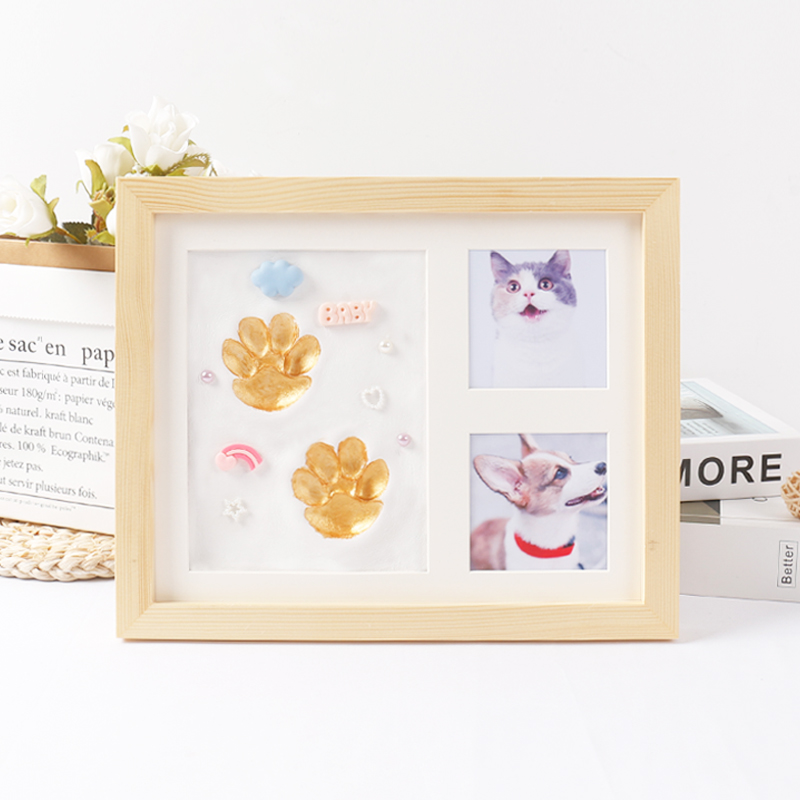 寵物爪印紀念diy腳印相框