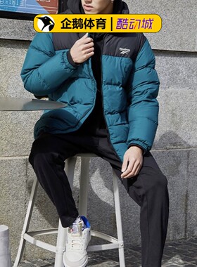 锐步/ReebokJACKET男女同款冬季保暖羽绒服运动休闲面包服HF2779