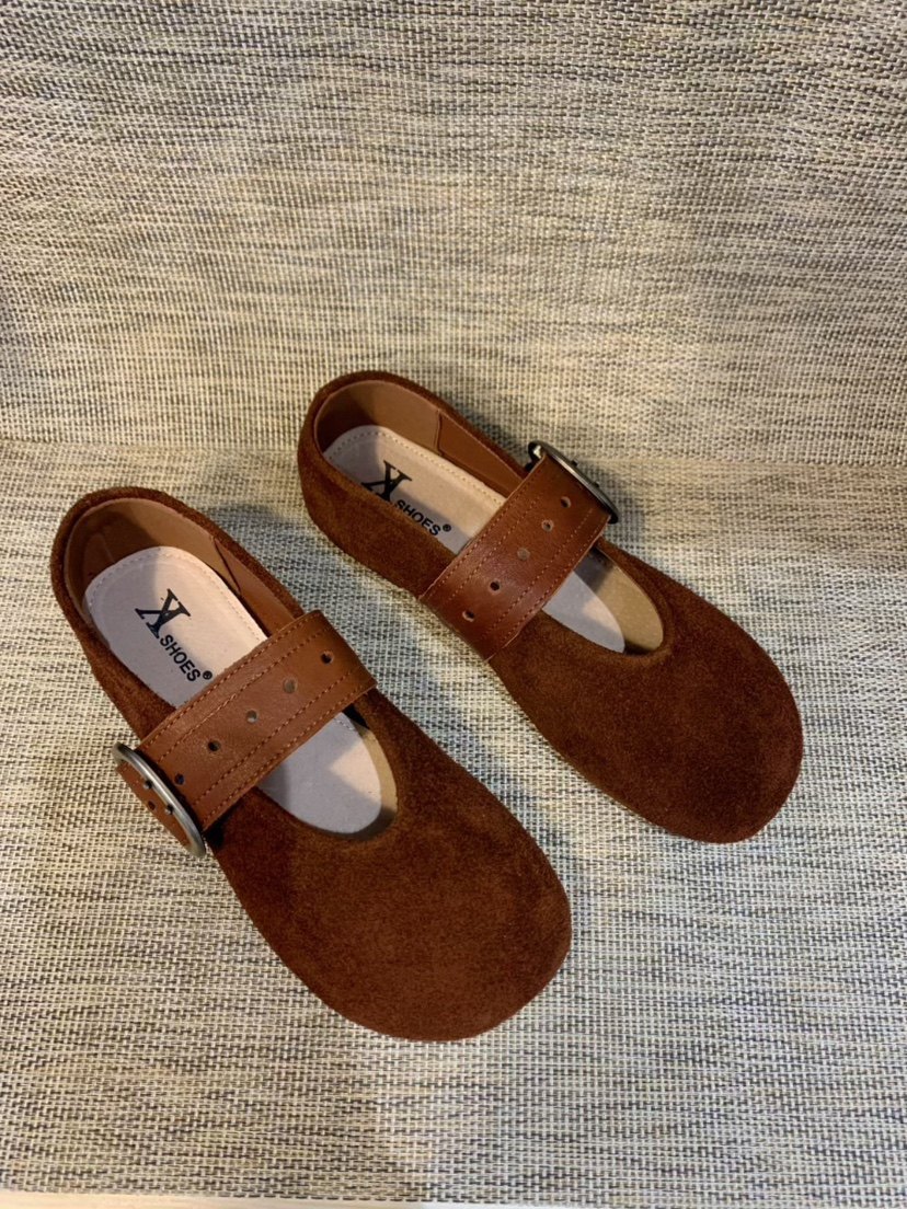 2026超火玛丽珍单鞋女豆豆鞋一字带法式复古奶奶鞋女真皮软底平底,女鞋,玛丽珍鞋,淘宝优惠券,粉丝福利购,淘宝优惠卷